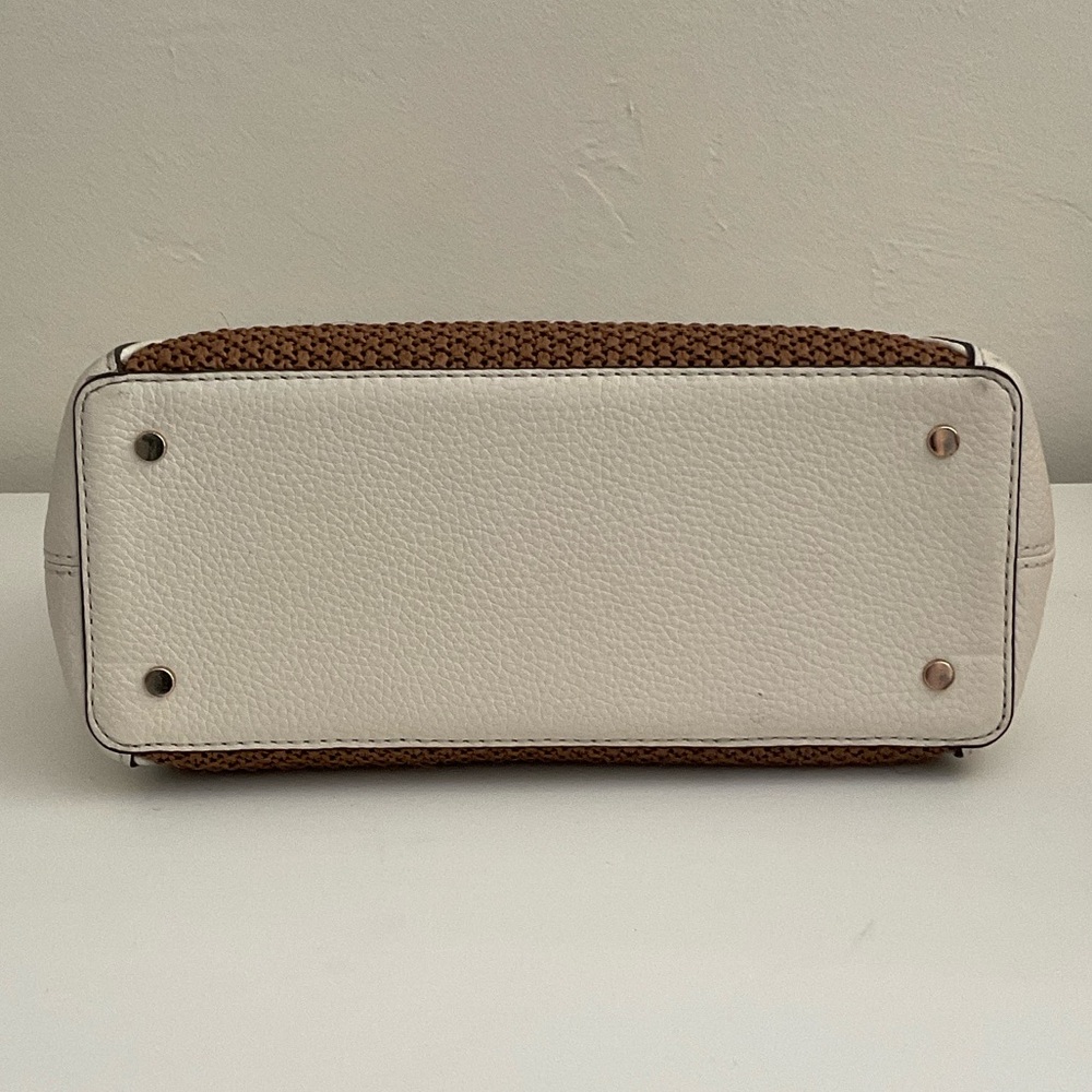 Kate Spade Cream and Brown Satchel - Picture 3 of 5